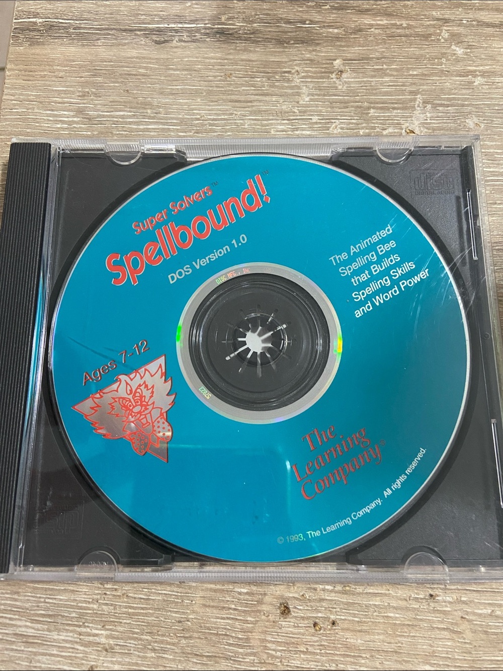 SUPER SOLVERS SPELLBOUND The Learning Company CD-ROM 1996 Ages 7-12 Education